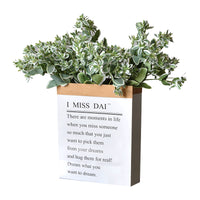 Artificial Silver-Edged Greenery Plant for Home & Hotel Decor