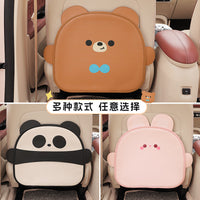 Car Seat Back Protector Mat for Kids, Cartoon Anti-Kick Pad, Wear-Resistant & Dirt-Proof