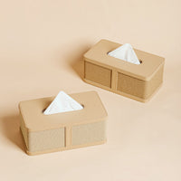 French Style Soft Leather Tissue Box Creative Light Luxury Living Room Desktop Entrance Paper Towel Holder