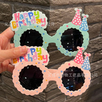 Novelty Donut Birthday Hat Glasses for Party Photoshoots