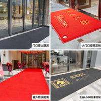 Non-Slip Loop Pile Entrance Mat for Commercial & Residential Use, Outdoor Welcome Doormat