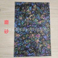 PVC Abalone Shell Veneer Sheet for Inlay Crafts and Decoration
