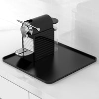 Silicone Coffee Machine Mat, Waterproof Non-Slip Bar Counter Drying Mat for Coffee Cups