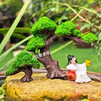 Miniature Artificial Pine Tree for DIY Micro Landscape Decor