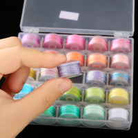 36-Strand Iridescent Gold Thread Set for DIY Hand Weaving and Jewelry Making