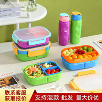 Microwaveable Lunch Box Set with Water Bottle and Utensils for Office, School, and Kids