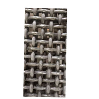 Manganese Steel Woven Mesh for Mining, Coal Powder, Sand, and Gravel Screening, Anti-Clogging Rotary Screen