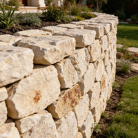 Natural Limestone Irregular Flagstone Wall and Floor Tiles for Villa Garden Landscaping