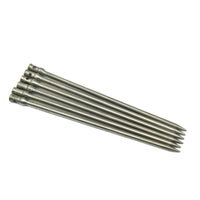 5mm TC4 Titanium Alloy Tent Stakes for Outdoor Camping, Lightweight and Rustproof