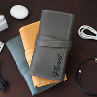 Portable Electronic Organizer Pouch for Cables, Chargers, and Accessories