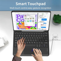 Magnetic Smart Case with Touchpad Keyboard for Apple iPad Pro Air