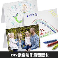 DIY Recordable Music Greeting Card Kit for Halloween, Christmas, and Graduation