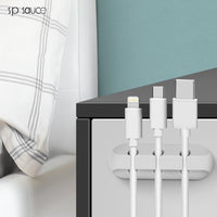 Self-Adhesive Desktop Cable Organizer Clips for Car and Home