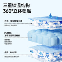 JEKO Portable Insulated Cooler Box for Camping, Food, Beverages, and Outdoor Activities