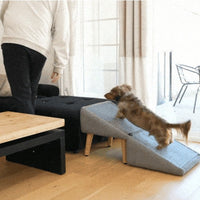 Wooden Pet Sofa Stairs and Ramp Combo for Small Dogs and Cats