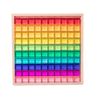 Acrylic Rainbow Building Blocks Creative Stacking Toy for Kids