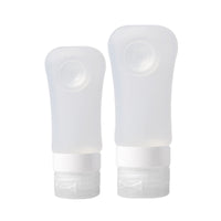 Silicone Suction Cup Travel Bottles for Shampoo, Conditioner, Lotion, and Soap