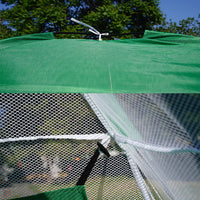 3m Golf Practice Net with Chipping Hole, Indoor/Outdoor Nylon Hitting Net for Swing Training