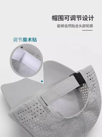 Men's Quick-Dry Sun Protection Baseball Cap Outdoor Fishing Mesh Breathable Hat