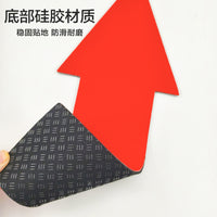Kids Agility Training Markers Non-Slip Arrow/Round Indicator Pads for Gym Basketball Soccer Footwork Drills