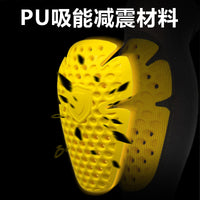 Motorcycle Cycling Arm/Knee Sleeves with Elbow/Knee Pads - UV Protection & Fall Resistance