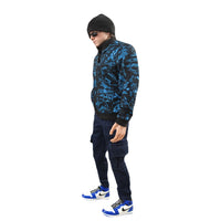1/6 Scale Doll Zipper Print Jacket Trendy Hoodie Toy Accessories Stand Collar Outfit