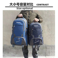 Waterproof 60L Hiking Backpack for Travel, Outdoor, and School