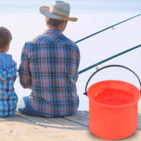Foldable Art Paint Brush Washing Bucket Plastic Watercolor Pigment Mixing Palette Pen Holder for Kids Painting