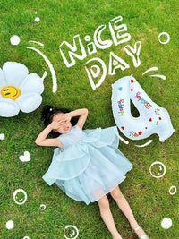 Macaron Balloon Set for Outdoor Lawn Birthday Party Decorations and Photo Props