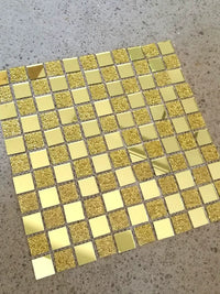 Crystal Glass Mosaic Tiles for Bathroom, Kitchen, Pool, and Wall Decor