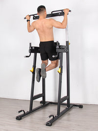 Commercial Grade Adjustable Pull-Up Bar Dip Station Multi-Functional Home Gym Fitness Equipment