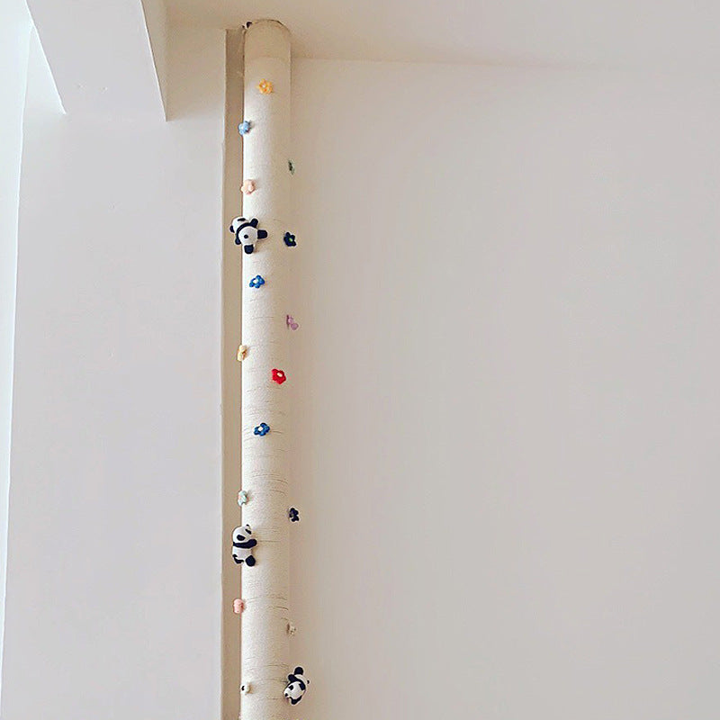 Decorative Pipe Wrap Tape for Air Conditioner and Drain Pipes, Wear-Resistant Balcony Pipe Cover