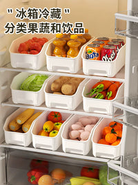 Plastic Storage Bins for Kitchen Pantry Bathroom Desk Organization