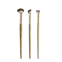 GOGORHEA Multi-functional Fan Eyelash, Eyebrow, Eyeshadow, and Contour Brush Set