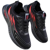 Men's Leatherette Breathable Casual Shoes with Soft Sole and Waterproof Design