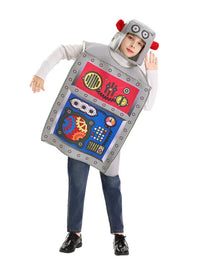 Halloween Robot Cosplay Costume for Kids and Adults - AI Themed Performance Outfit