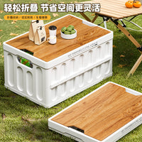 Outdoor Foldable Storage Box for Car Trunk Home Camping Gear Organization