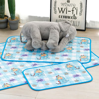 Pet Cooling Mat Breathable Ice Silk Pad for Dogs and Cats, Summer Sleep Mat