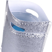 Insulated Reusable Food Delivery Bag with Reinforced Handles for Hot and Cold Items