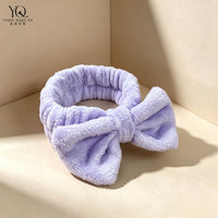 Multifunctional Double-Sided Facial Cleansing Brush & Coral Fleece Headband Set