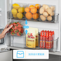 Refrigerator Side Door Storage Box for Fruits, Vegetables, Ginger, Garlic, and Kitchen Sundries