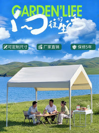Outdoor Pop-Up Canopy Tent with Sidewalls for Market Stalls and Camping