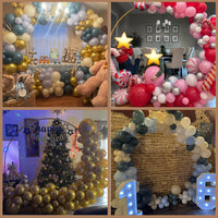 Round Metal Arch for Wedding & Party Decorations