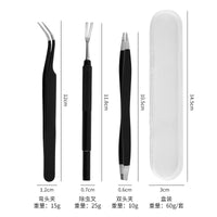 Stainless Steel Tick Remover Tool Set for Pets - 3 Pieces