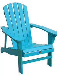 Adirondack Solid Wood Outdoor Recliner Chair for Patio Garden