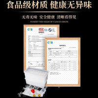 Plastic Ice Cube Tray Set with Lid, Multi-layer Large Capacity Refrigerator Ice Storage Box, Easy Release Ice Maker