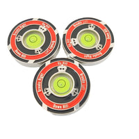 Golf Green Reading Level with Double-Sided Chip Marker for Slope Putting Aid