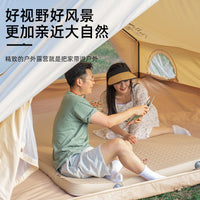 Feitu Outdoor Luxury Cotton Canvas Bell Tent for Camping - Breathable, Waterproof, Sun-Protected, Lightweight, Large Space