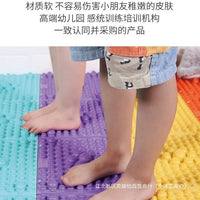 Baby Sensory Acupressure Mat Soft Silicone Tactile Training Pad for Infants and Toddlers