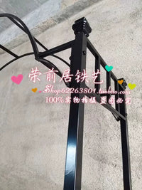 Chinese Style Stainless Steel Garden Arch for Climbing Plants, Outdoor Patio Trellis